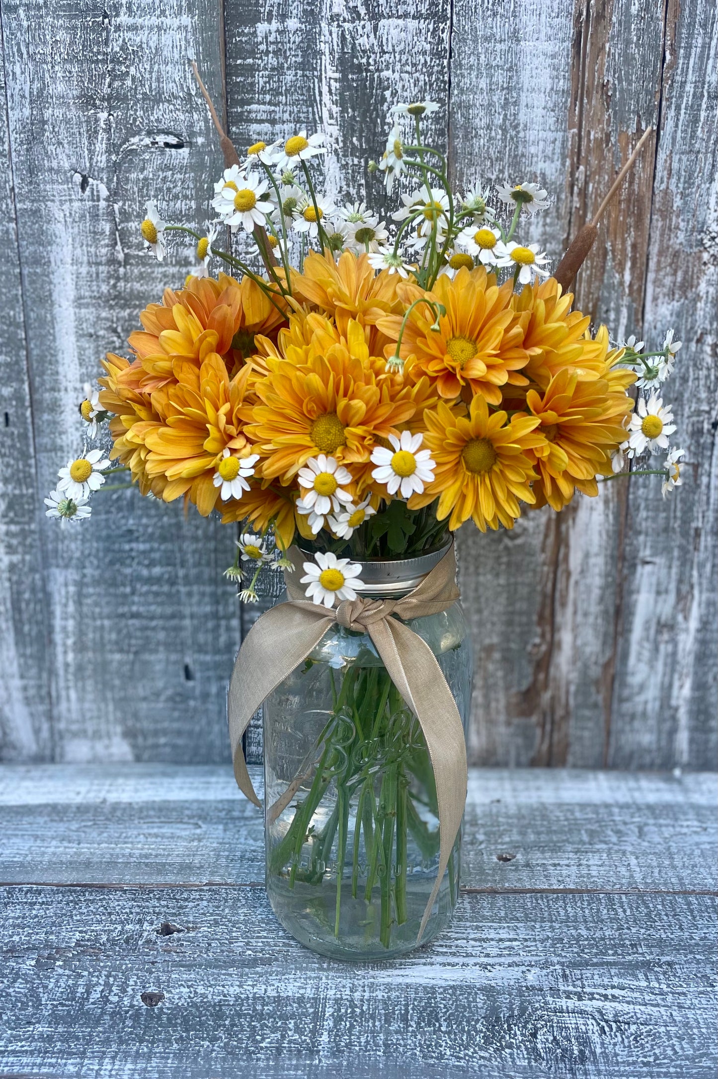 Large Mason Jar - Halcyon Thanksgiving