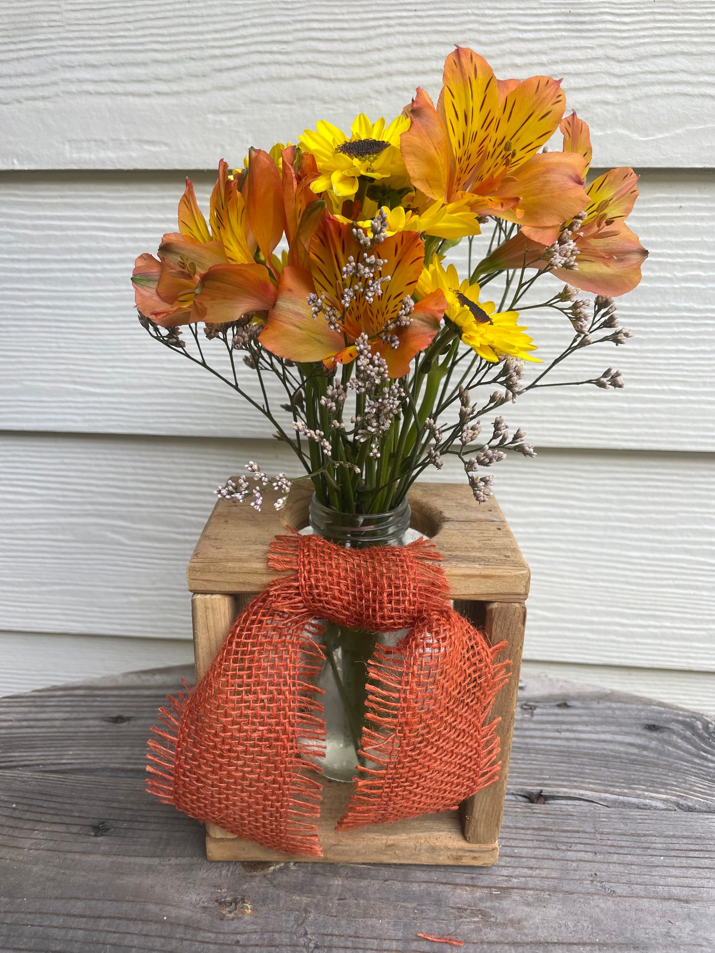 Wooden Milk Jug Box - Halcyon Thanksgiving