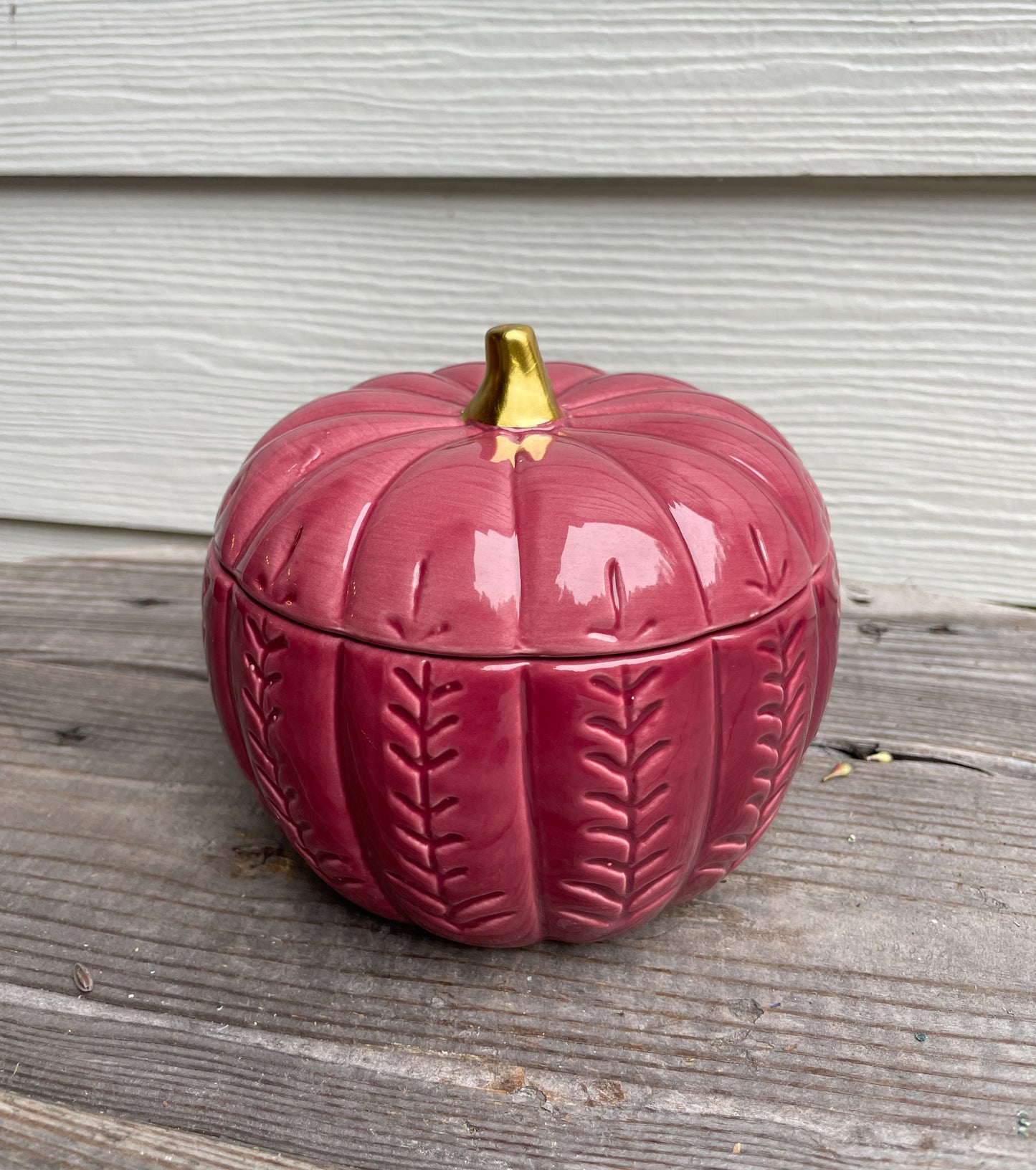 Short Mauve Pumpkin - Halcyon Thanksgiving