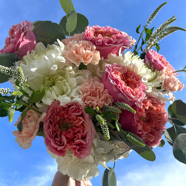 6 Rose Wrapped Bouquet